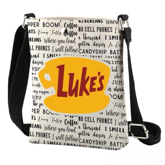 Gilmore Girls Crossbody Bag Luke's Diner - Picture 1 of 6